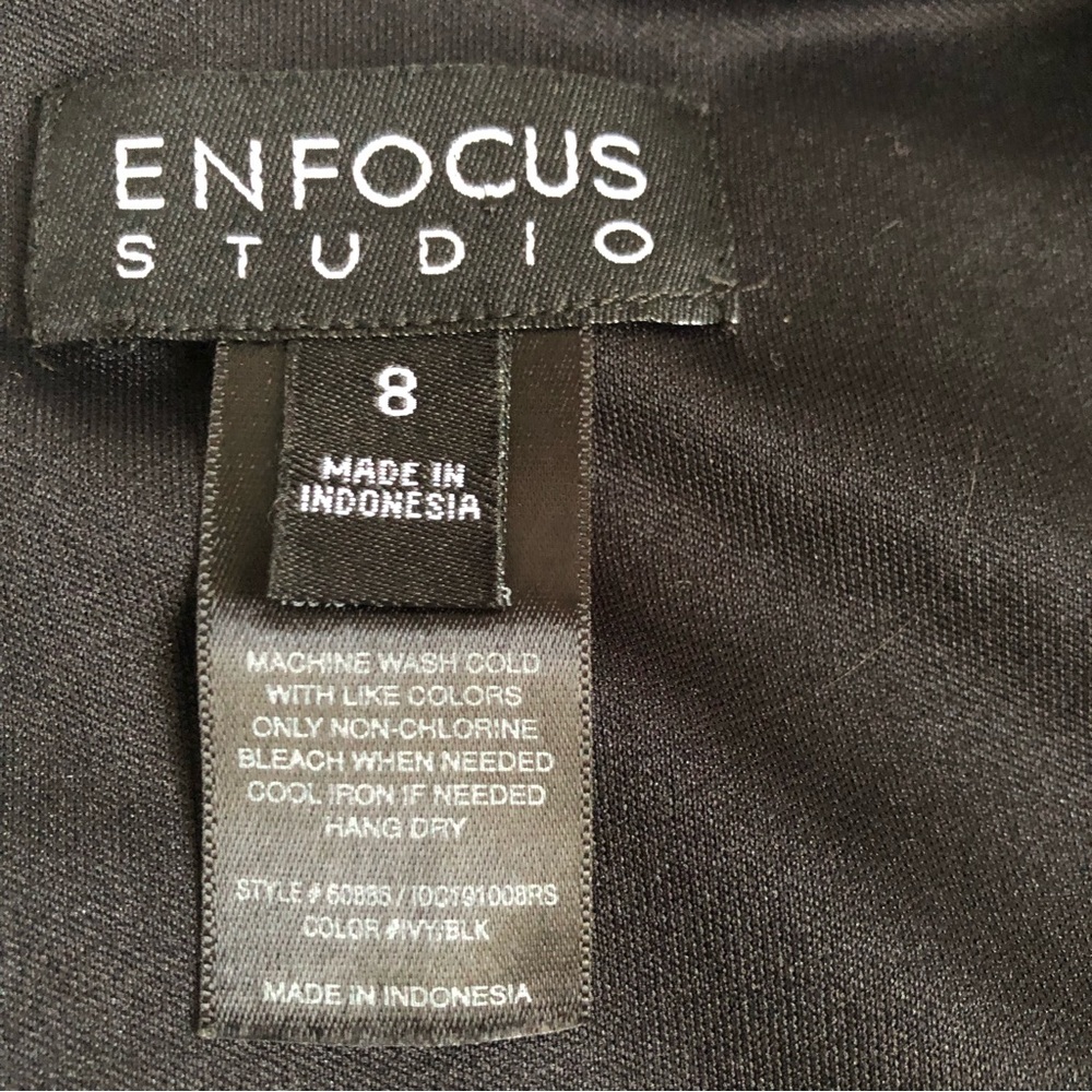 Enfocus Studio Patterned Boatneck Sleeveless Dress - image 5